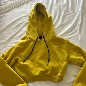 Womens Alphalete cropped hoodie